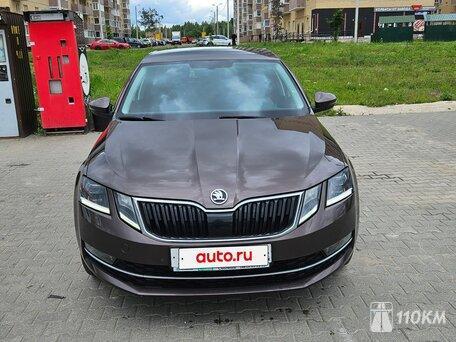 Skoda, Octavia, 1400, 245, бензин, хэтчбек, робот, передний привод, среднее состояние, левый, коричневый, 1 750 000 ₽