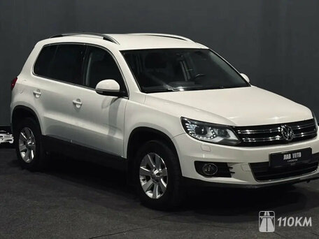 Volkswagen, Tiguan, 2000, 170, бензин, внедорожник, автомат, полный привод, среднее состояние, левый, белый, 1 290 000 ₽